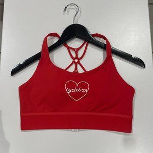 Cyclebar Heart Love Bra